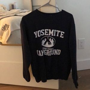 Pacsun Yosemite Crew Sweatshirt Navy